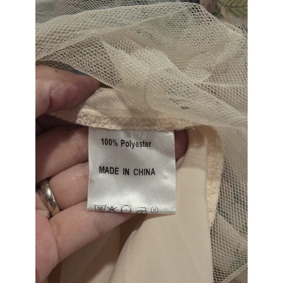 Ivy City Co Melody Floral Midi Dress Coquette Fairy Whimsical Cottagecore | M - Picture 13 of 16